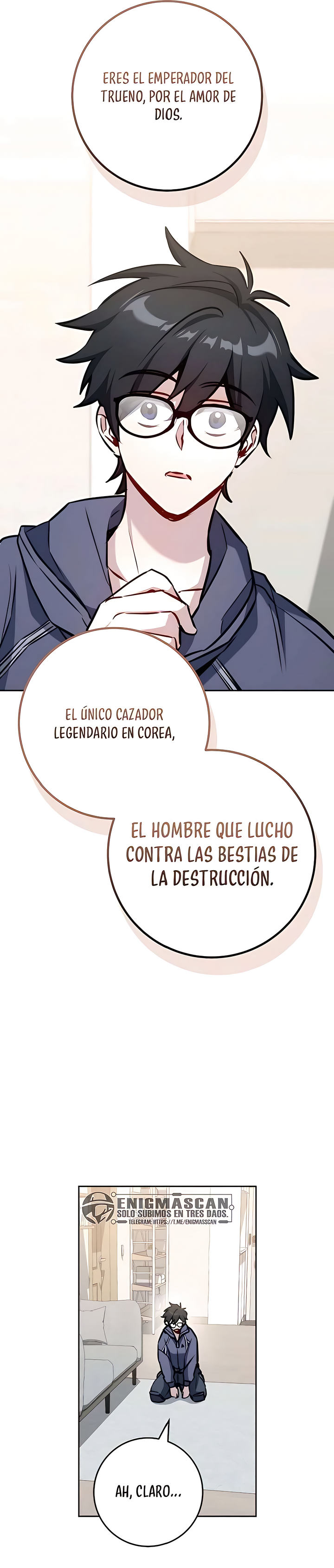 El Emperador del Trueno escribe desde las sombras Capitulo 4 página 18