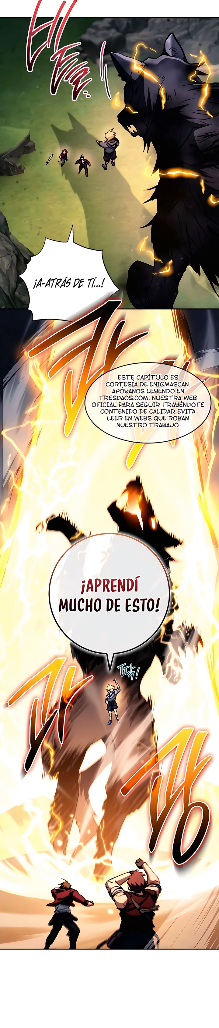 El Emperador del Trueno escribe desde las sombras Capitulo 7 página 33