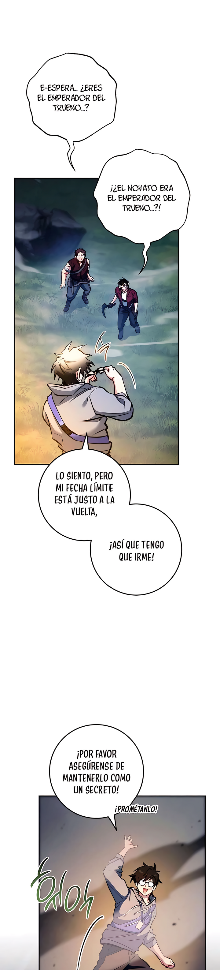 El Emperador del Trueno escribe desde las sombras Capitulo 7 página 34