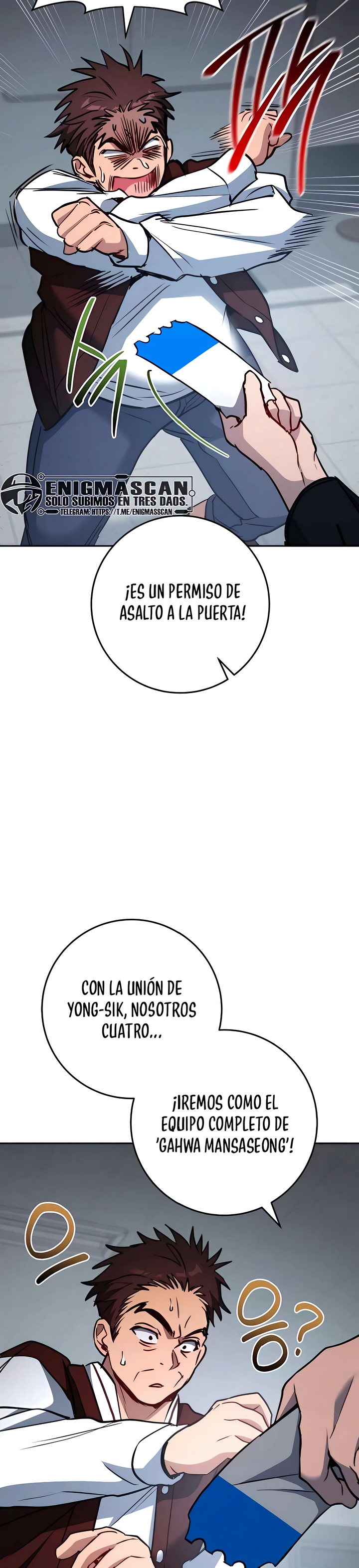 El Emperador del Trueno escribe desde las sombras Capitulo 8 página 34