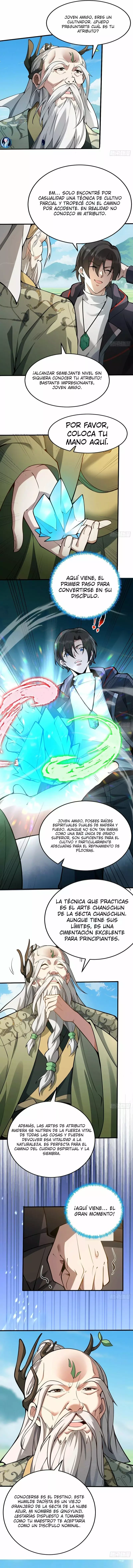 Otros suben de nivel, yo cultivo, surgiendo solo en la Gran Ascensión Capitulo 10 página 7