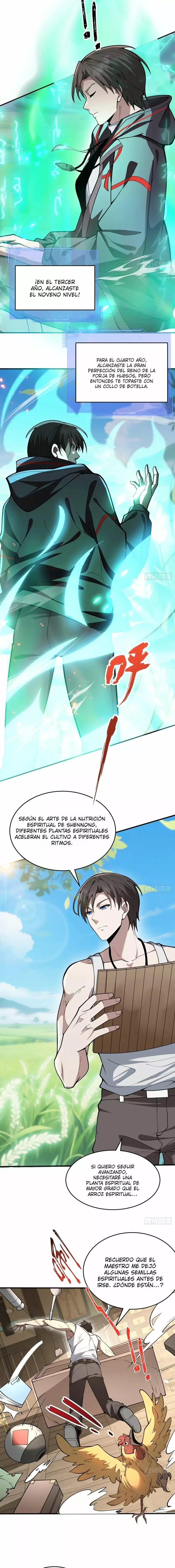 Otros suben de nivel, yo cultivo, surgiendo solo en la Gran Ascensión Capitulo 11 página 10