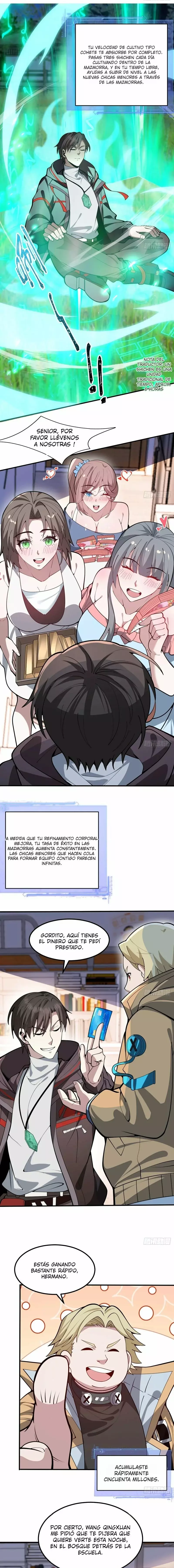Otros suben de nivel, yo cultivo, surgiendo solo en la Gran Ascensión Capitulo 11 página 8