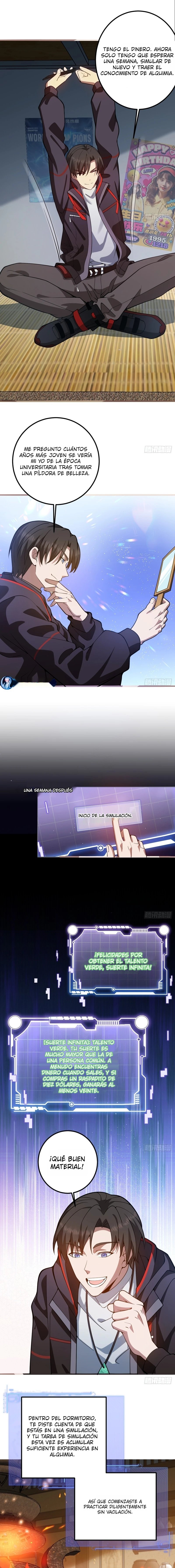 Otros suben de nivel, yo cultivo, surgiendo solo en la Gran Ascensión Capitulo 13 página 13