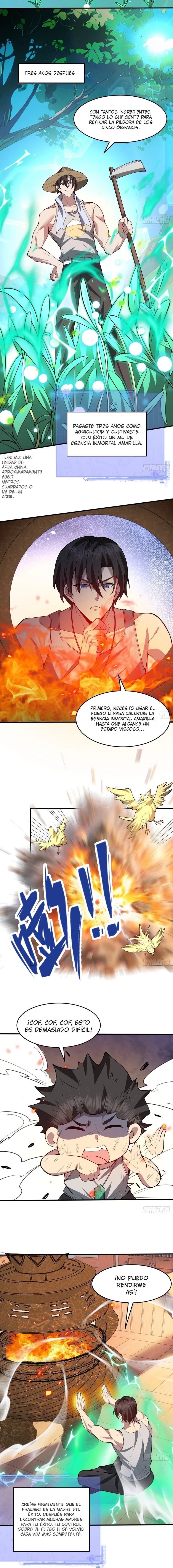 Otros suben de nivel, yo cultivo, surgiendo solo en la Gran Ascensión Capitulo 14 página 6