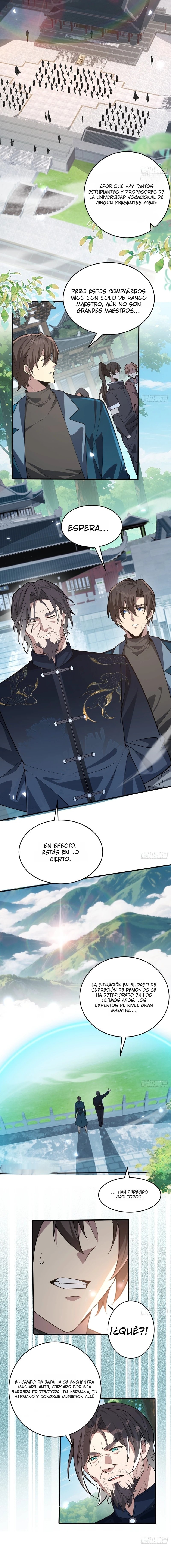 Otros suben de nivel, yo cultivo, surgiendo solo en la Gran Ascensión Capitulo 15 página 3