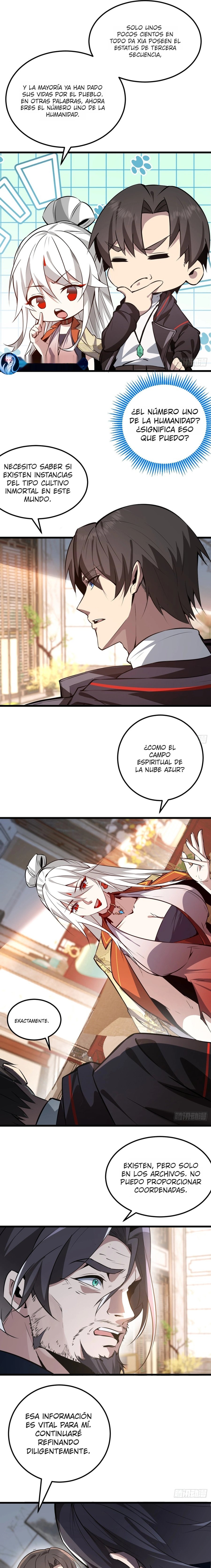 Otros suben de nivel, yo cultivo, surgiendo solo en la Gran Ascensión Capitulo 16 página 19