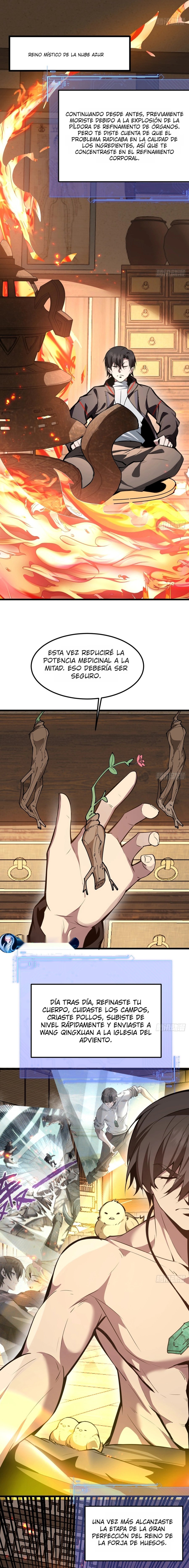 Otros suben de nivel, yo cultivo, surgiendo solo en la Gran Ascensión Capitulo 16 página 9