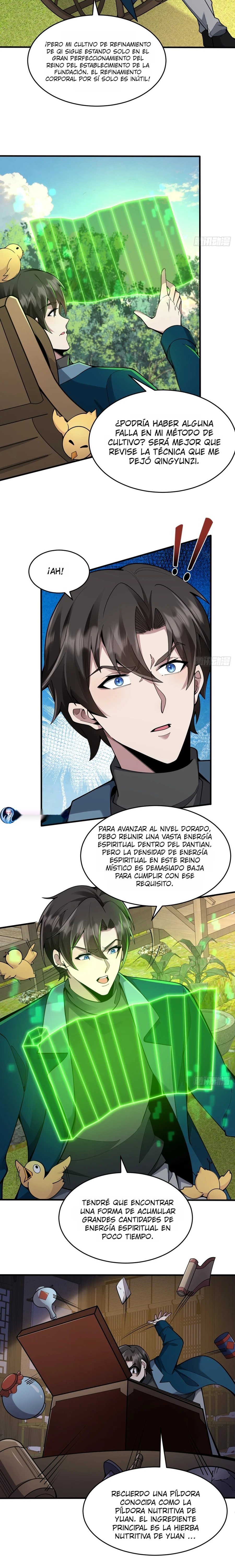 Otros suben de nivel, yo cultivo, surgiendo solo en la Gran Ascensión Capitulo 17 página 12