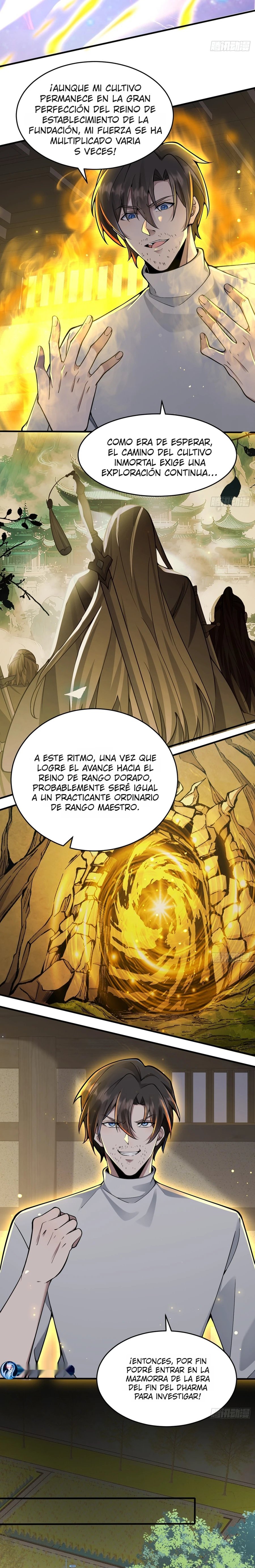 Otros suben de nivel, yo cultivo, surgiendo solo en la Gran Ascensión Capitulo 17 página 15