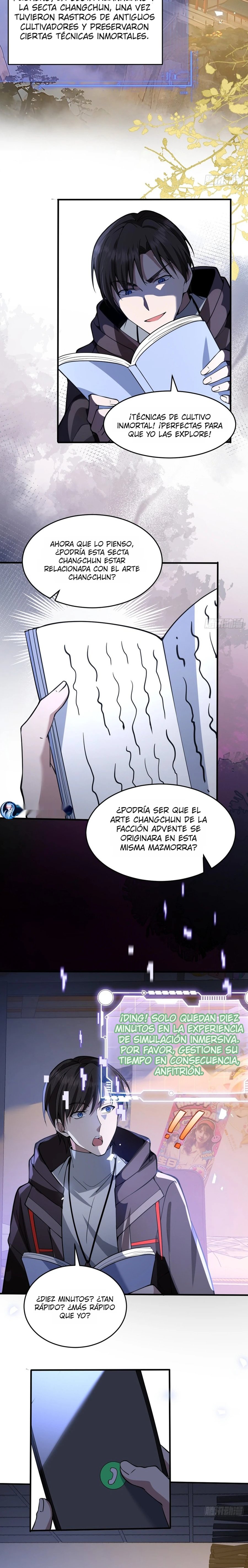 Otros suben de nivel, yo cultivo, surgiendo solo en la Gran Ascensión Capitulo 17 página 8