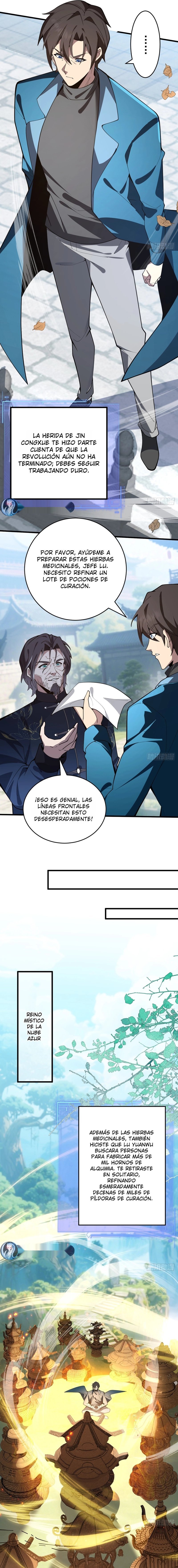 Otros suben de nivel, yo cultivo, surgiendo solo en la Gran Ascensión Capitulo 18 página 3