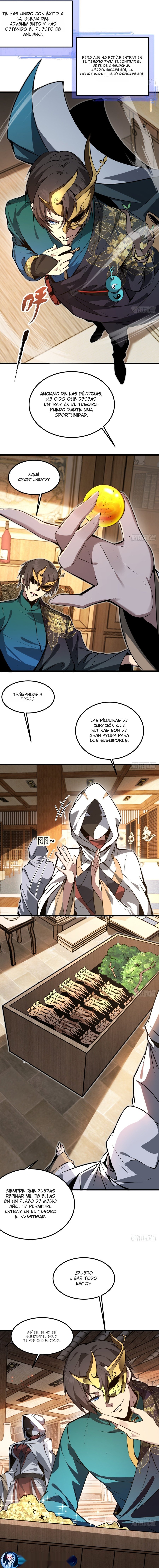 Otros suben de nivel, yo cultivo, surgiendo solo en la Gran Ascensión Capitulo 19 página 3