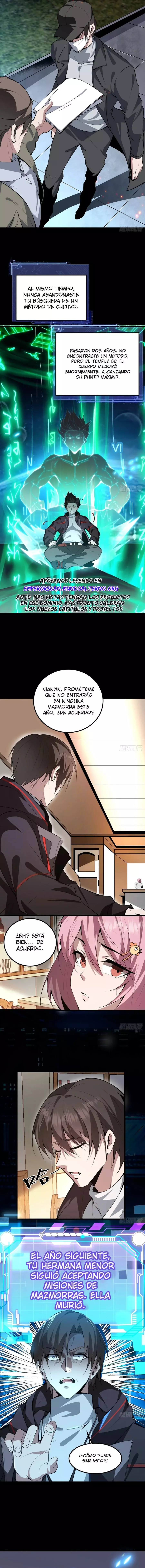 Otros suben de nivel, yo cultivo, surgiendo solo en la Gran Ascensión Capitulo 2 página 9
