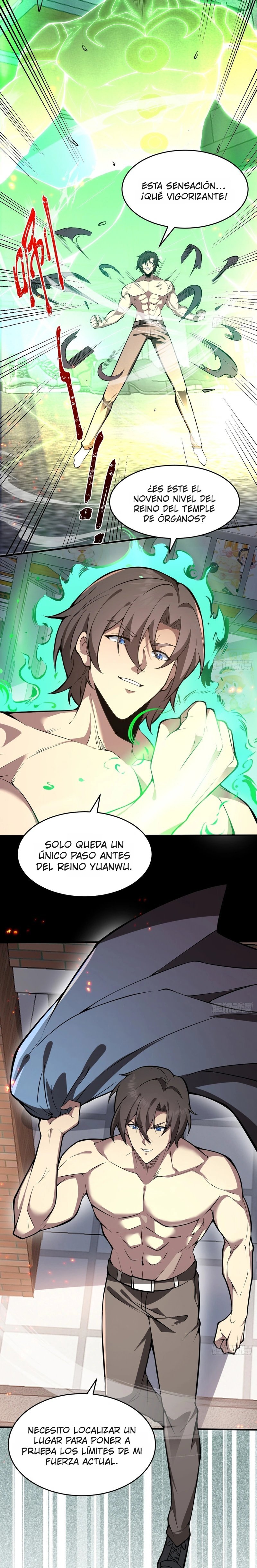 Otros suben de nivel, yo cultivo, surgiendo solo en la Gran Ascensión Capitulo 21 página 19