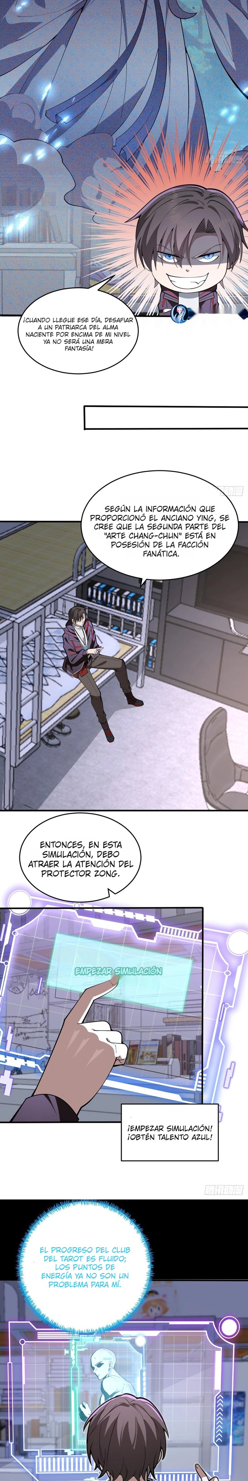 Otros suben de nivel, yo cultivo, surgiendo solo en la Gran Ascensión Capitulo 21 página 5