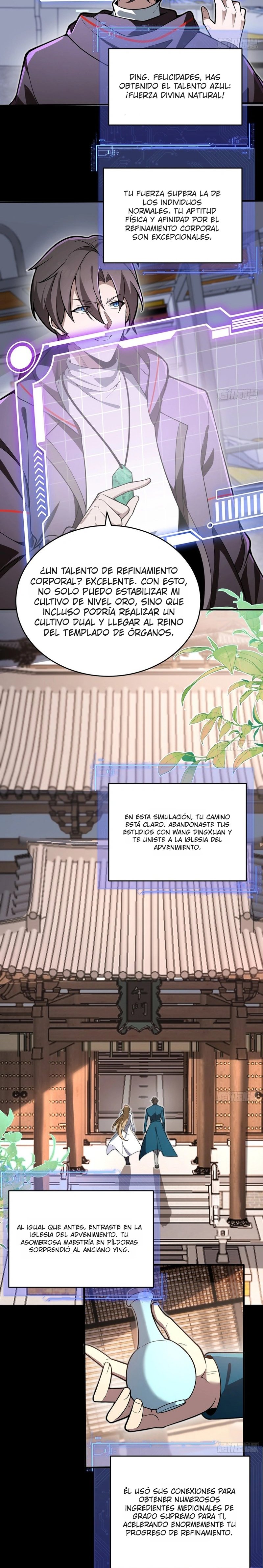 Otros suben de nivel, yo cultivo, surgiendo solo en la Gran Ascensión Capitulo 21 página 6