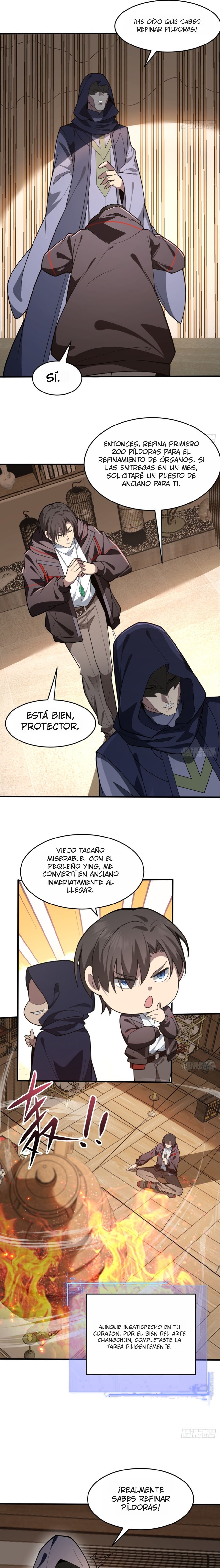 Otros suben de nivel, yo cultivo, surgiendo solo en la Gran Ascensión Capitulo 23 página 13