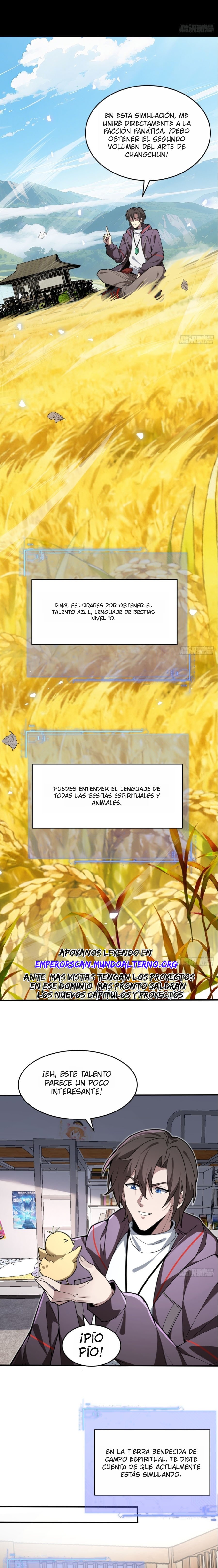 Otros suben de nivel, yo cultivo, surgiendo solo en la Gran Ascensión Capitulo 23 página 7