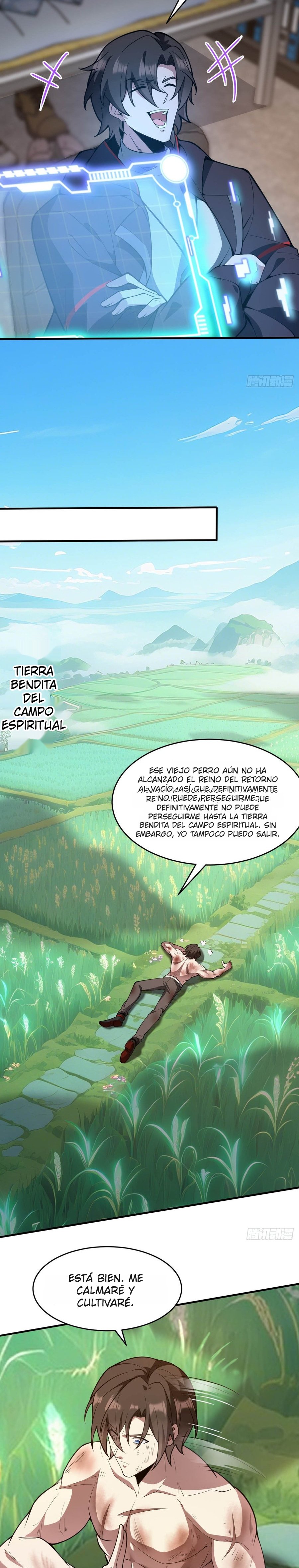 Otros suben de nivel, yo cultivo, surgiendo solo en la Gran Ascensión Capitulo 24 página 14