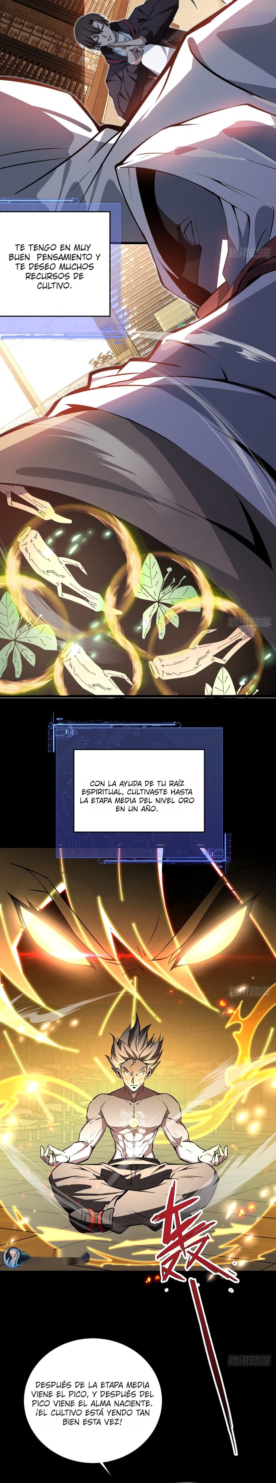 Otros suben de nivel, yo cultivo, surgiendo solo en la Gran Ascensión Capitulo 25 página 18