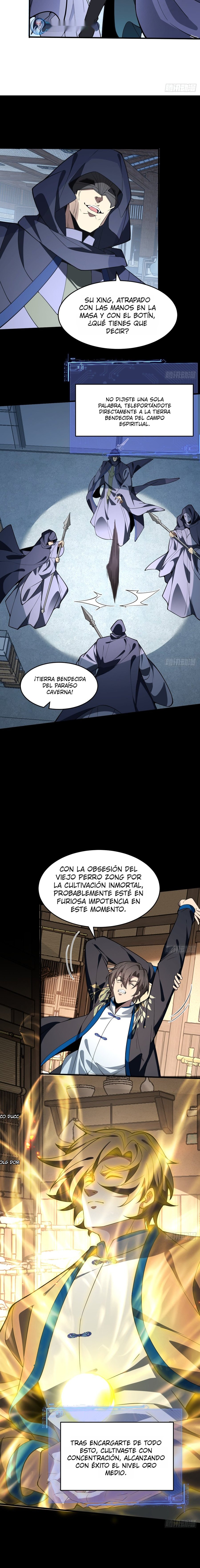 Otros suben de nivel, yo cultivo, surgiendo solo en la Gran Ascensión Capitulo 27 página 8