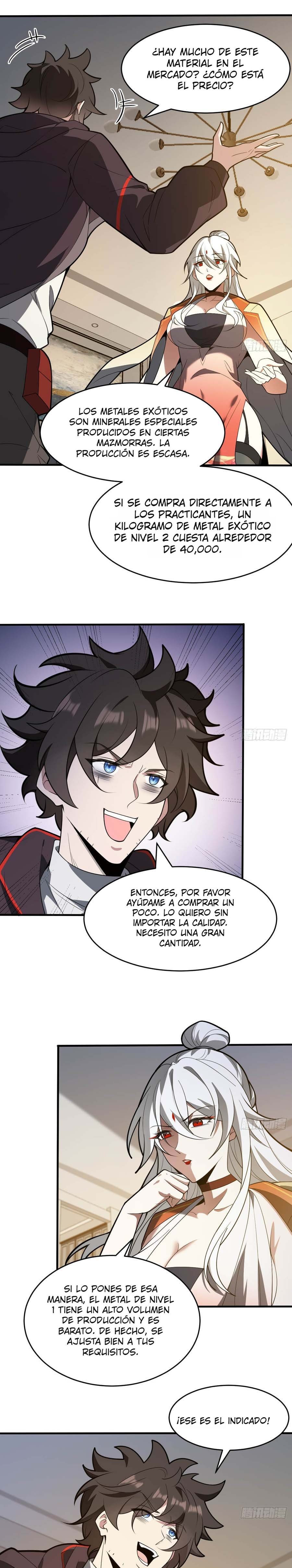 Otros suben de nivel, yo cultivo, surgiendo solo en la Gran Ascensión Capitulo 29 página 10