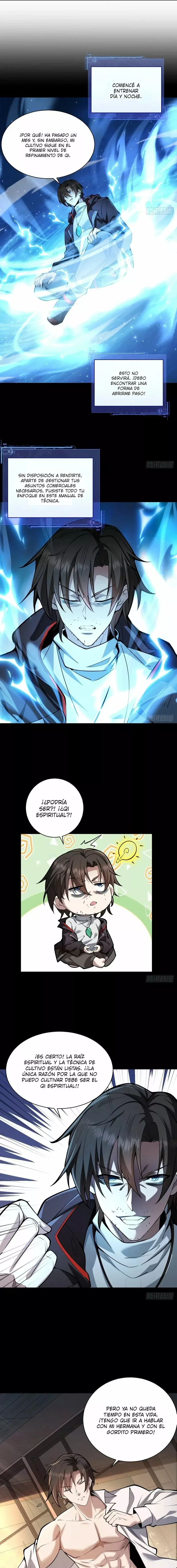 Otros suben de nivel, yo cultivo, surgiendo solo en la Gran Ascensión Capitulo 3 página 5