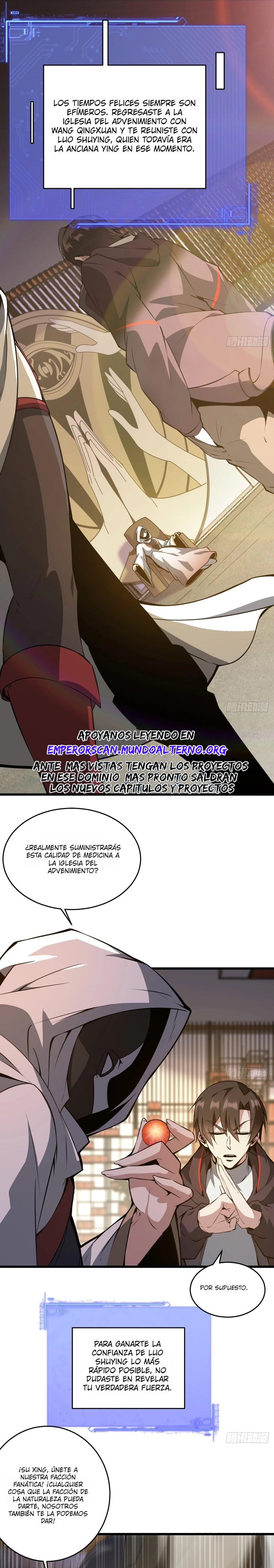 Otros suben de nivel, yo cultivo, surgiendo solo en la Gran Ascensión Capitulo 31 página 9