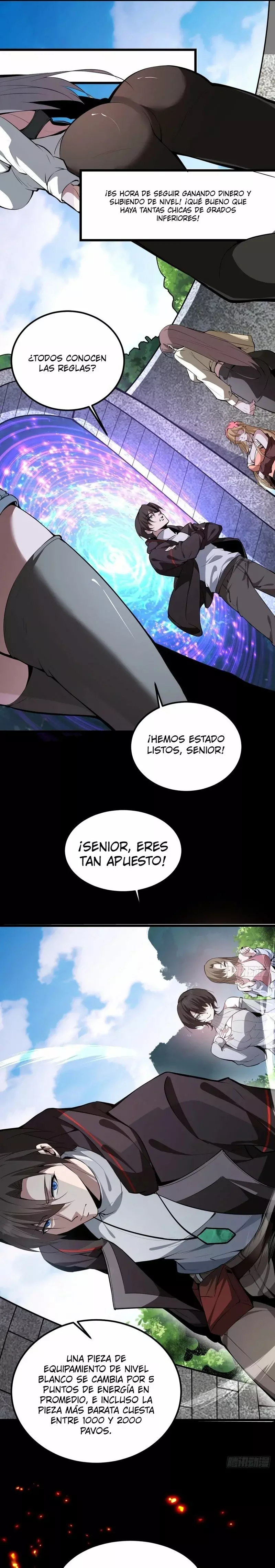 Otros suben de nivel, yo cultivo, surgiendo solo en la Gran Ascensión Capitulo 4 página 5