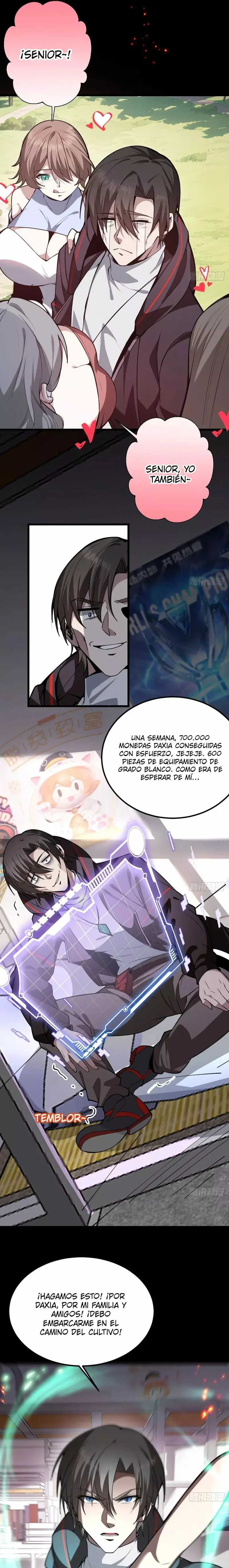 Otros suben de nivel, yo cultivo, surgiendo solo en la Gran Ascensión Capitulo 4 página 7