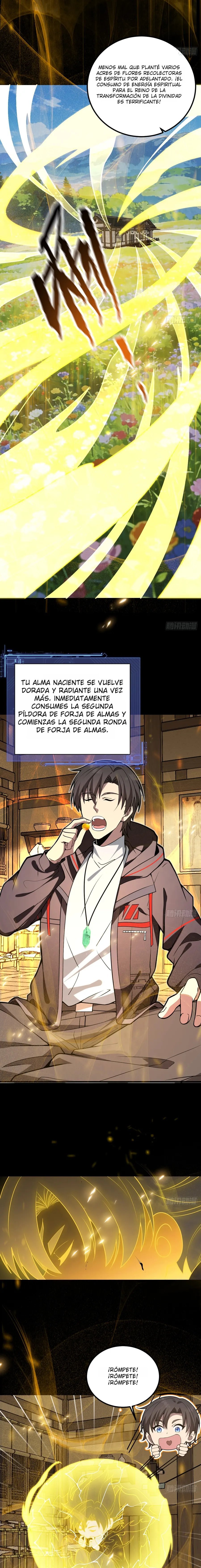Otros suben de nivel, yo cultivo, surgiendo solo en la Gran Ascensión Capitulo 40 página 3