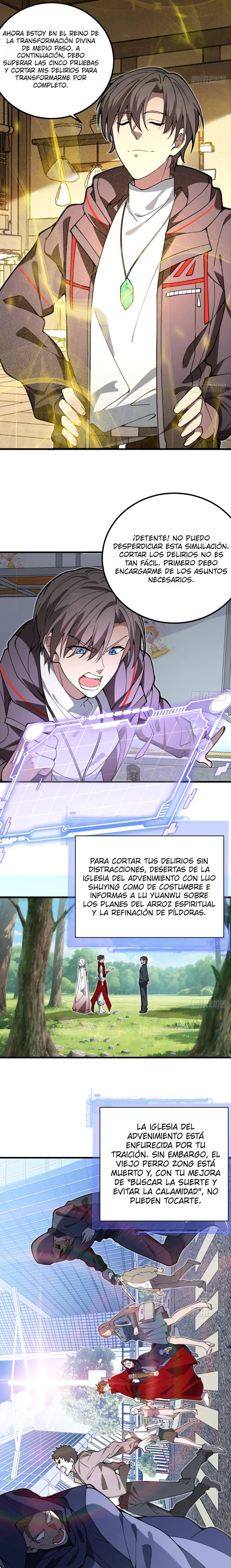 Otros suben de nivel, yo cultivo, surgiendo solo en la Gran Ascensión Capitulo 40 página 5