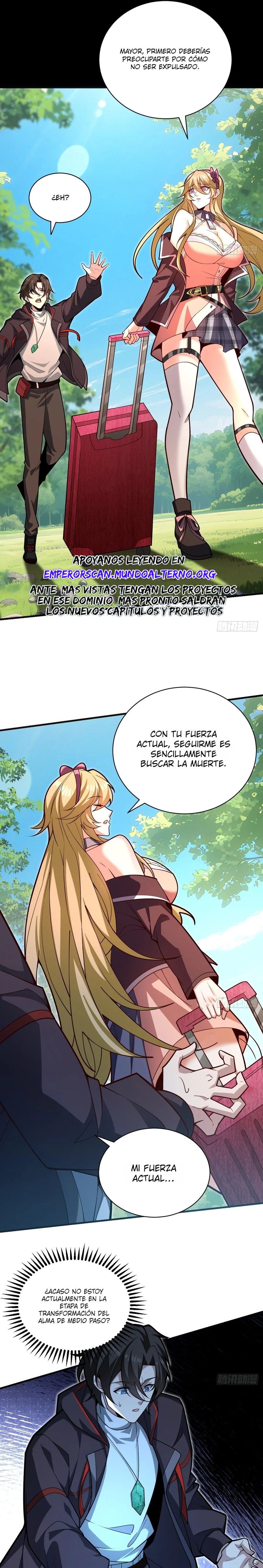 Otros suben de nivel, yo cultivo, surgiendo solo en la Gran Ascensión Capitulo 42 página 7
