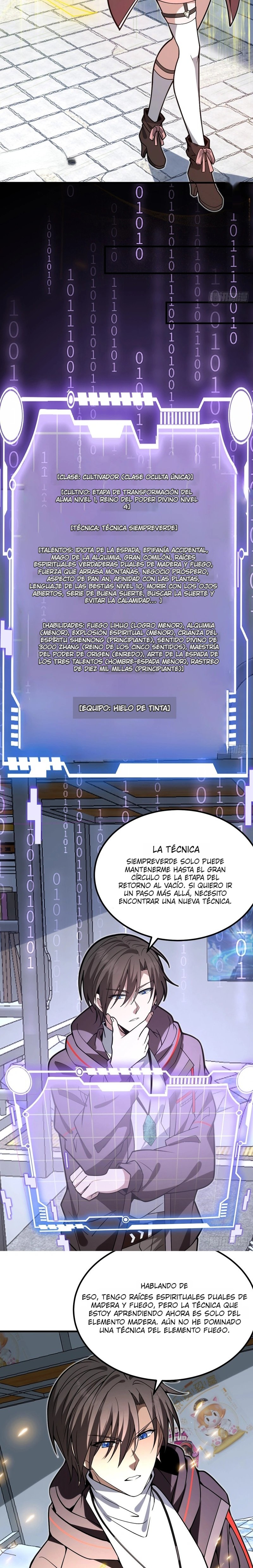 Otros suben de nivel, yo cultivo, surgiendo solo en la Gran Ascensión Capitulo 43 página 5