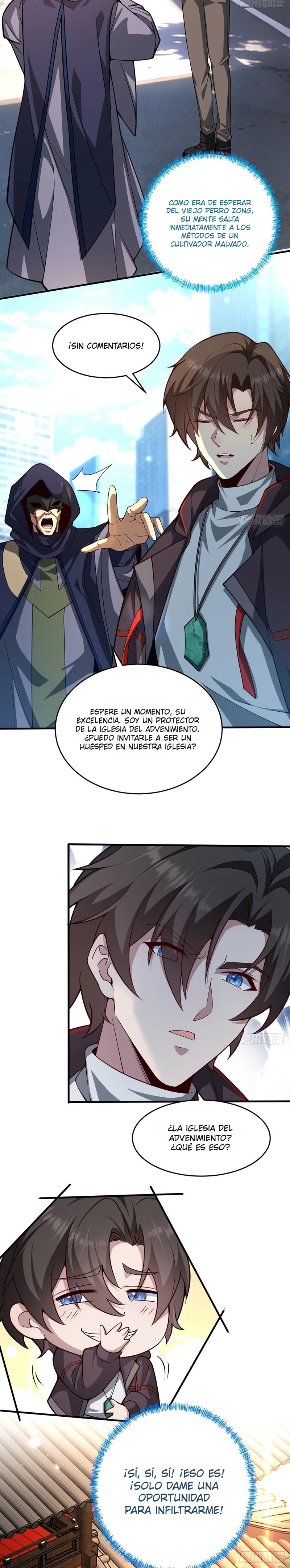 Otros suben de nivel, yo cultivo, surgiendo solo en la Gran Ascensión Capitulo 45 página 8