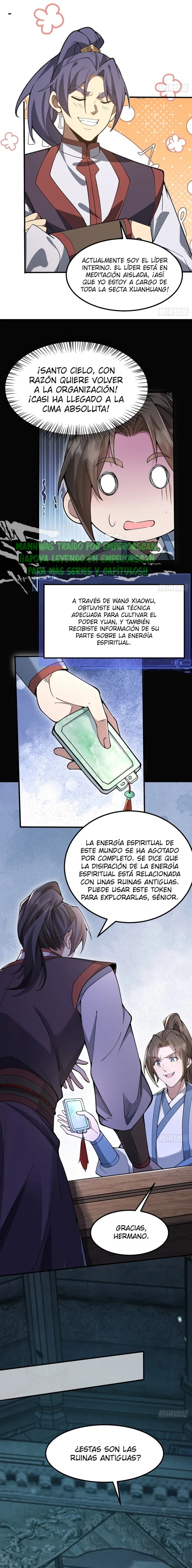 Otros suben de nivel, yo cultivo, surgiendo solo en la Gran Ascensión Capitulo 49 página 14