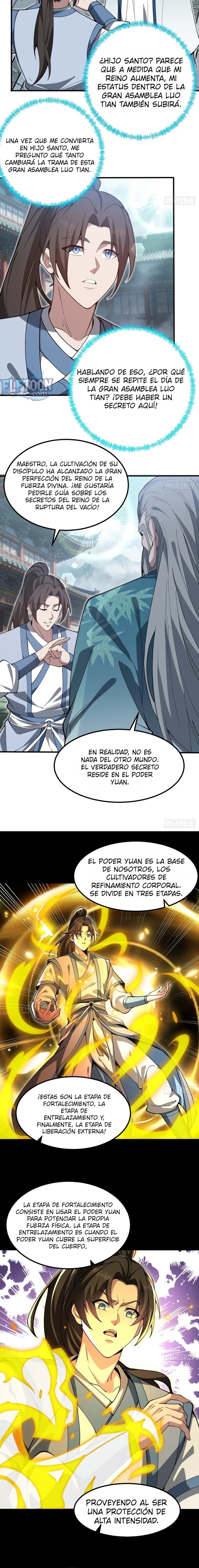 Otros suben de nivel, yo cultivo, surgiendo solo en la Gran Ascensión Capitulo 49 página 4