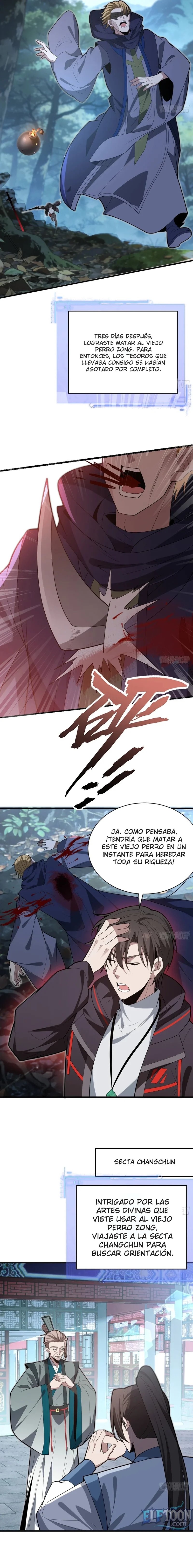 Otros suben de nivel, yo cultivo, surgiendo solo en la Gran Ascensión Capitulo 50 página 5