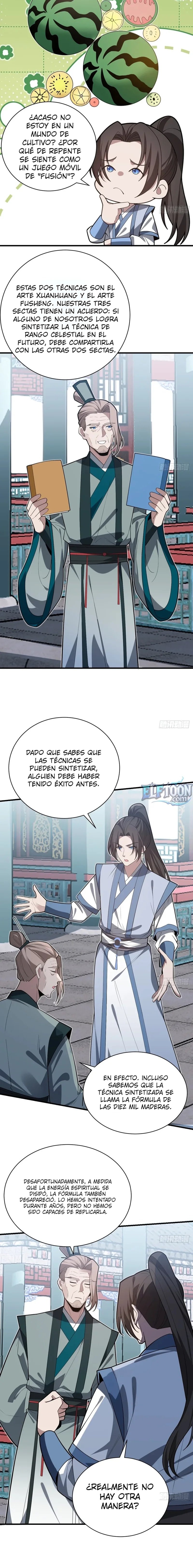 Otros suben de nivel, yo cultivo, surgiendo solo en la Gran Ascensión Capitulo 50 página 8