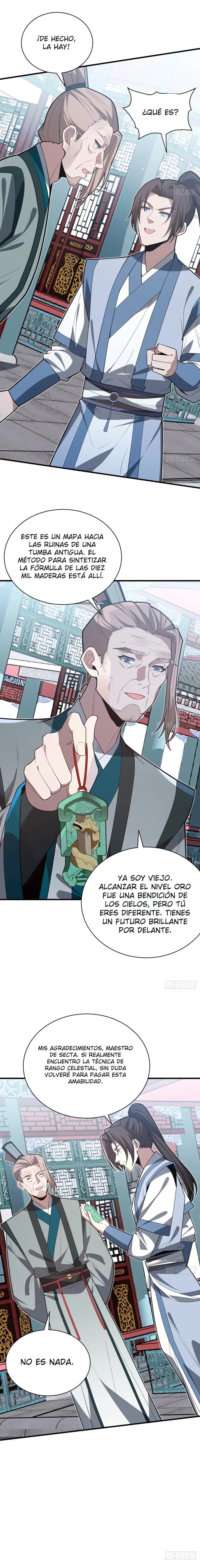 Otros suben de nivel, yo cultivo, surgiendo solo en la Gran Ascensión Capitulo 50 página 9