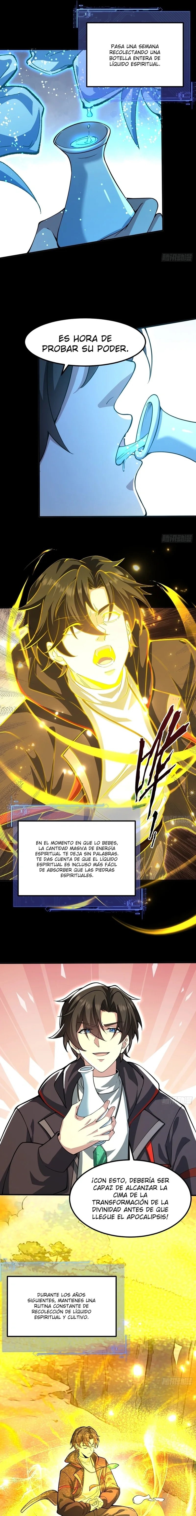 Otros suben de nivel, yo cultivo, surgiendo solo en la Gran Ascensión Capitulo 51 página 5