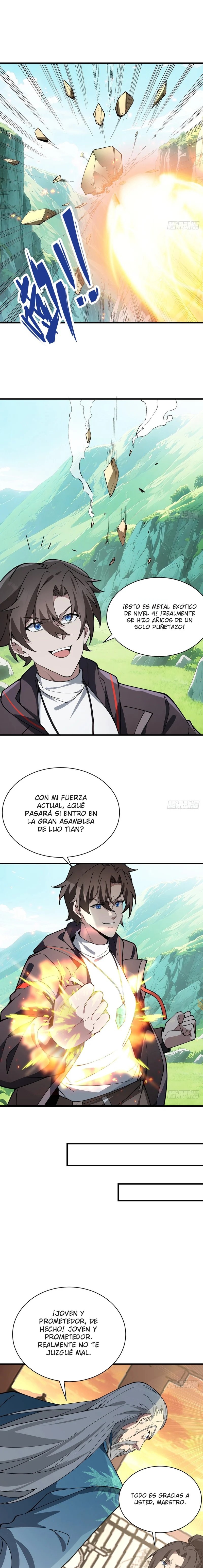 Otros suben de nivel, yo cultivo, surgiendo solo en la Gran Ascensión Capitulo 52 página 5