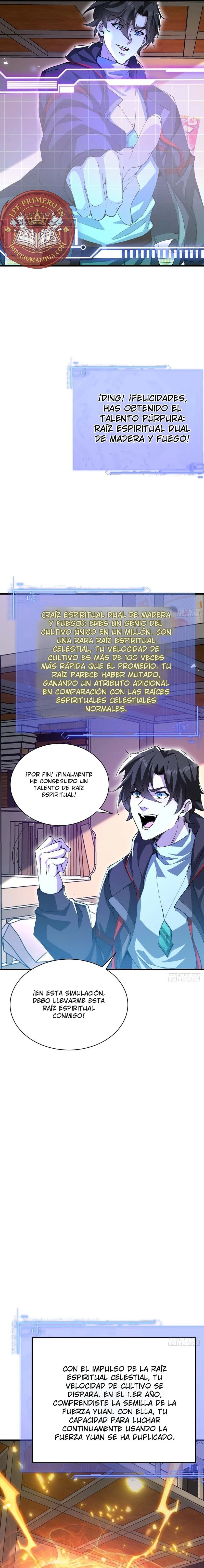 Otros suben de nivel, yo cultivo, surgiendo solo en la Gran Ascensión Capitulo 53 página 13