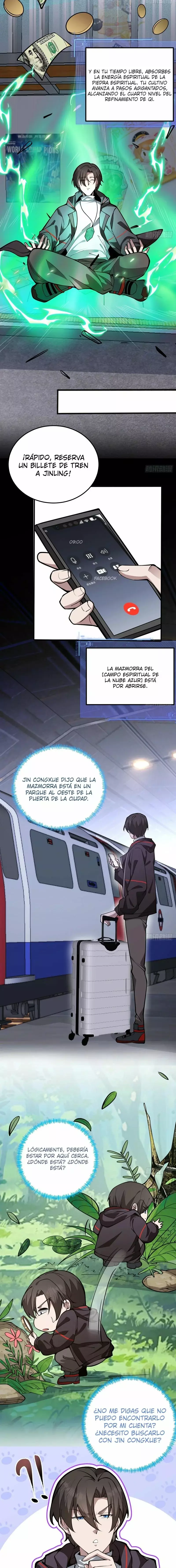 Otros suben de nivel, yo cultivo, surgiendo solo en la Gran Ascensión Capitulo 6 página 13