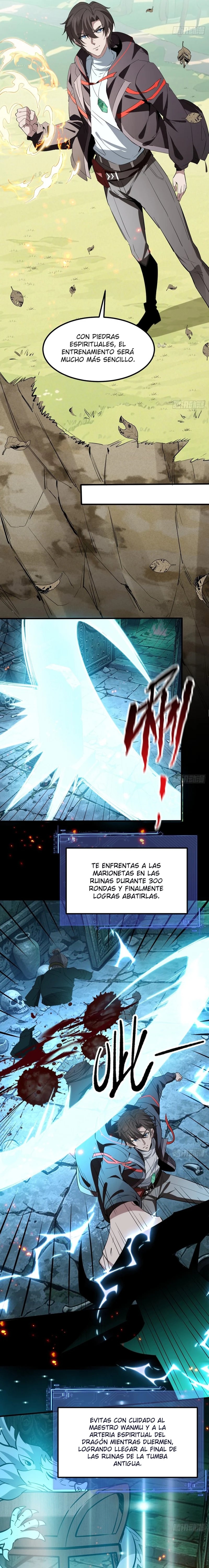 Otros suben de nivel, yo cultivo, surgiendo solo en la Gran Ascensión Capitulo 61 página 9