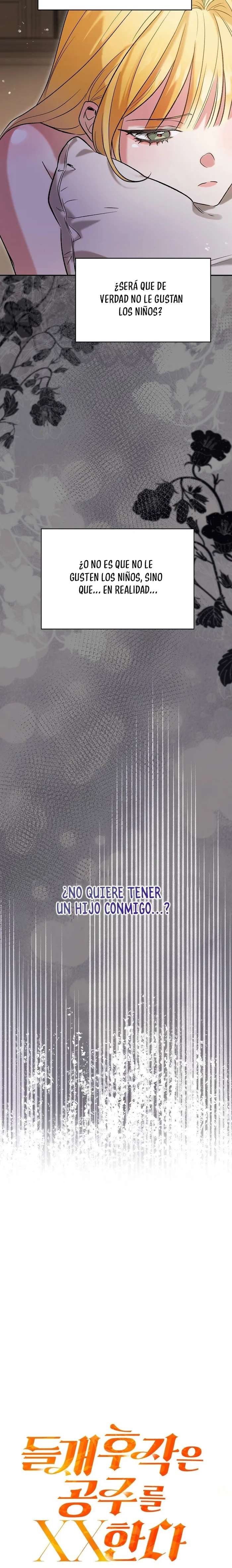 El Marquéz Del Perro Salavaje XXs A La Princesa Capitulo 6 página 11