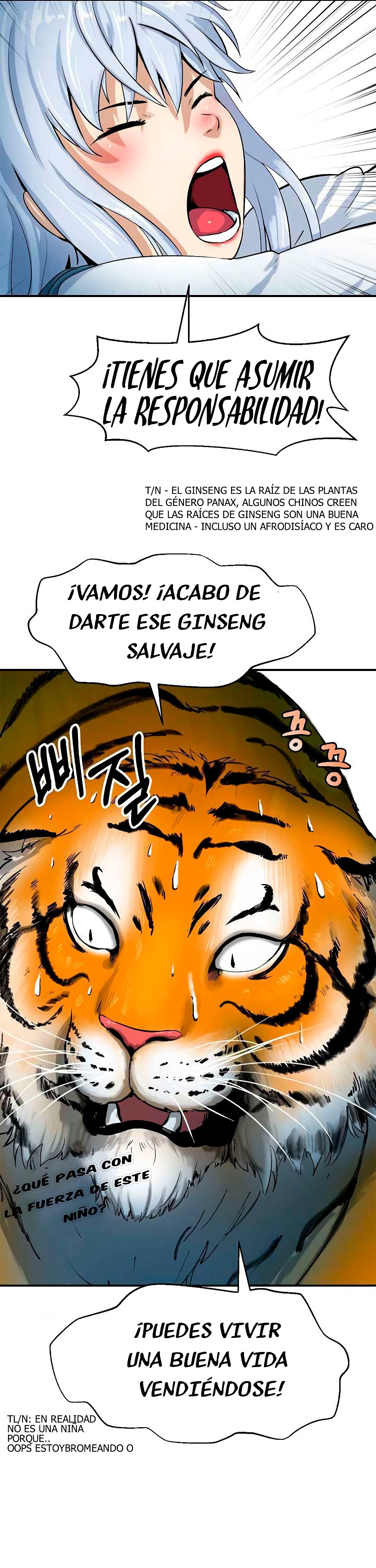 La Historia de la Reencarnación del Tigre Capitulo 3 página 6