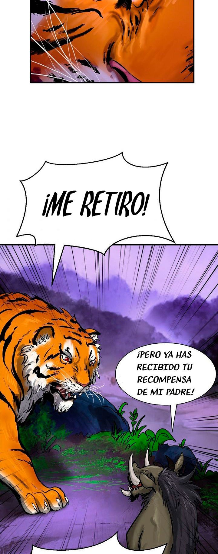 La Historia de la Reencarnación del Tigre Capitulo 9 página 57