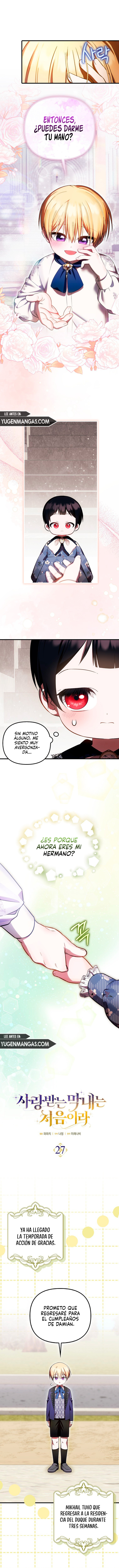 Es La Primera Vez Que Me Aman Capitulo 27 página 5